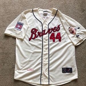 Hank Aaron Atlanta Braves Jersey